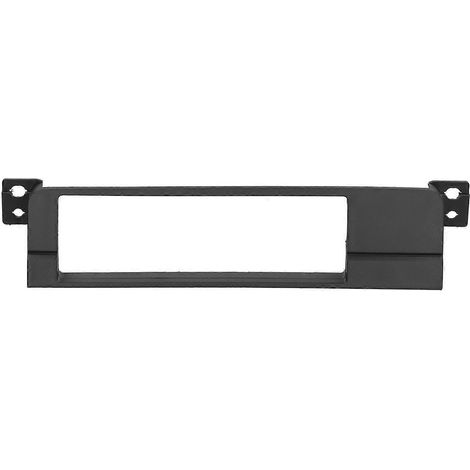 Cadre de panneau de commande central autoradio DVD 1 DIN, noir, compatible avec BMW Série 3 E46 (2003-2005) (1/4)