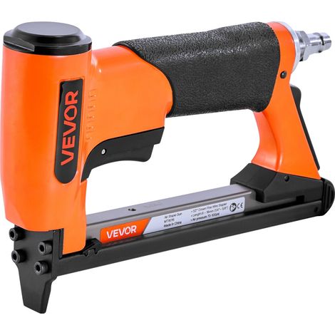 Cucitrice pneumatica VEVOR, calibro 13, corona da 34,8 mm, 16 mm e 19 mm, 70-120 PSI, colpo singolo, filo fine 80 (1/2)