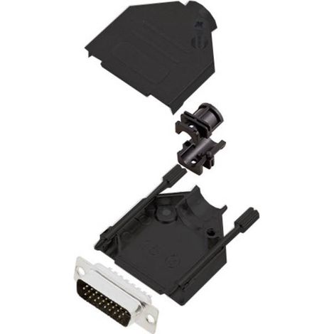 encitech  DTZK15-BK-HDP26-K 6355-0102-02 Spina SUB-D 180 ° Numero Poli (num): 26 Punte a saldare 1 pz.