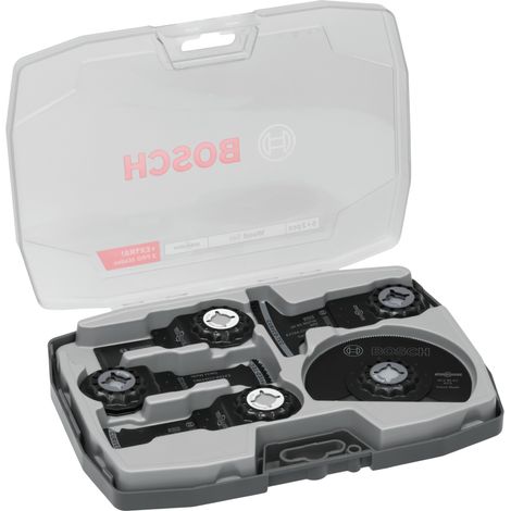 Outils multifonctions Bosch Professional Accessoires bois Set de 7 pièces ( 2608669097 ) Starlock + coffret