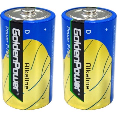 Lot de 2 piles LR20 D