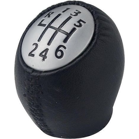 Schaltknauf aus Polyurethan für 6-Gang-Gang-Schaltung, passend für Renault Megane, Clio, Laguna, Scenic und Vauxhall Opel (Teilenummer: 328650024R). (1/5)