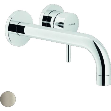 NOBILI Live rubinetto lavabo a parete senza piletta codice prod: LV00199/1IX (1/2)