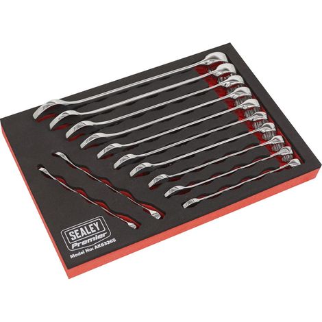 Sealey Premier Combination Spanner Set 12pc AK63265