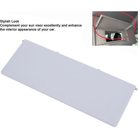 Protège-Miroir Pare-Soleil CSPAR pour 308 408 508 3008 4008 5008 C3 C4 - Blanc