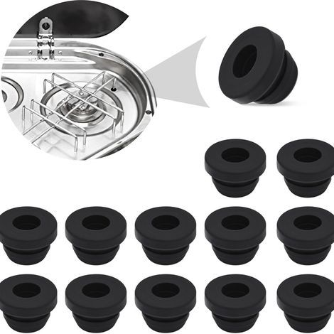 Lot de 12 embouts en caoutchouc, protection antirouille Applicable à pour réchauds de camping-car Dometic, Smev et Thetford avec barres de 5 mm (1/5)