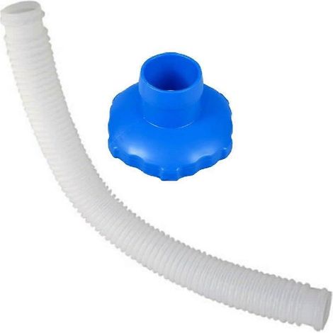 Kit de remplacement de tuyau d'écumoire de piscine 25016 avec adaptateur de type B, convient aux piscines enterrées, prévient les fuites