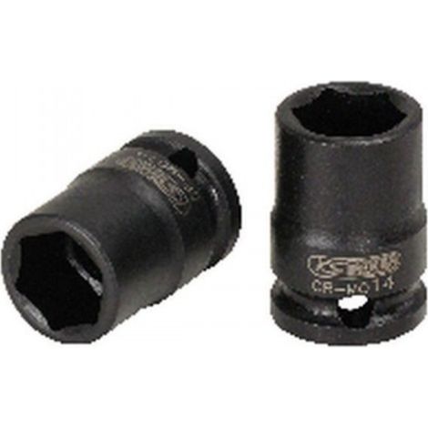 KS Tools 3/8 Sechskant-Kraft-Stecknuss, kurz, 17 mm