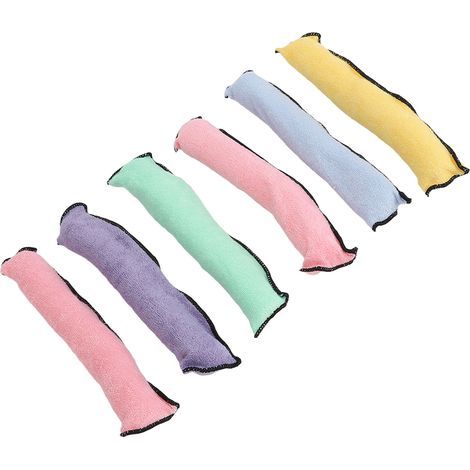 Rouleaux Mousse 6 Pièces Légers pour Coiffure à Domicile Enfants Adultes
