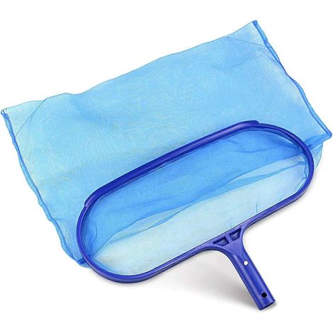 Écumoire de piscine, écumoire de feuilles, adaptée au nettoyage des feuilles mortes dans les piscines. (1/4)