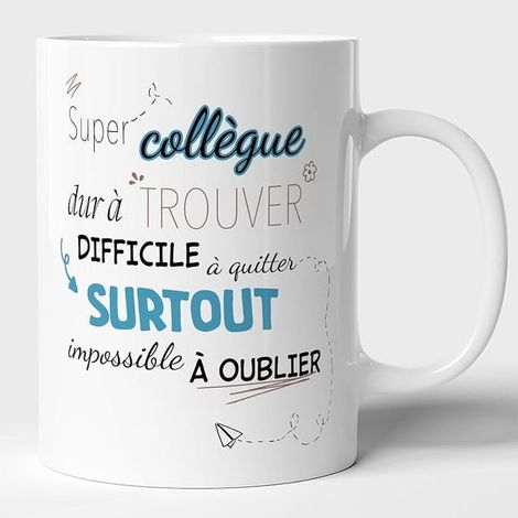 Colleague Mug - Gift Idea for a Work Colleague's Birthday, Retirement Party - Printed in France (1/5)