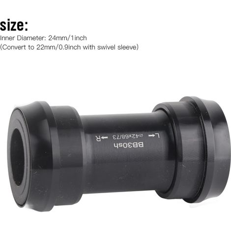 Douille de pédalier BB30 24mm Press Fit Roulement Scellé pour Vélo (1/5)
