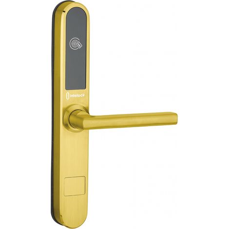Maniglia elettronica per Hotel, Smart Lock Room - Finitura Oro - INTELOCK