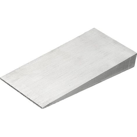 Metall-Keil, 16,3 x 8,1 x 1,5 cm, dreieckige Keile aus Kohlenstoffstahl, robuste und langlebige abgeschrägte Unterlegscheiben für Rohrverbindungen, Schweißwerkzeug, Werkbankdrehmaschine, Maschinenwerk (1/4)