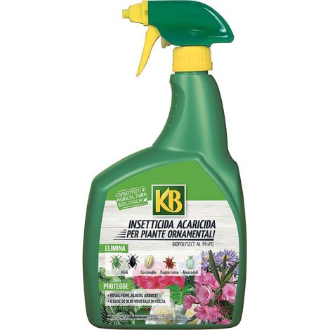KB Insetticida Acaricida Biologico Pronto Uso PFnPO BioPolysect 800ml (1/5)