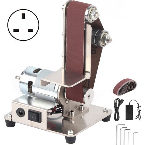 775 meuleuse multifonctionnelle Mini ponceuse à bande électrique bricolage polissage rectifieuse 110-240VUK Plug (1/4)