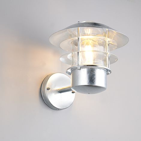 Lampe murale montée Ruvuma Gris zinc - 262060186 (1/3)