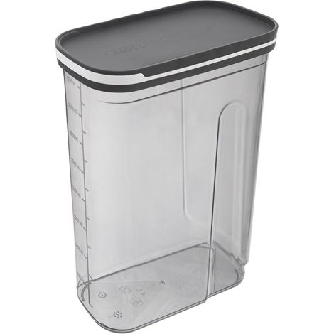 Contenitore per prodotti sfusi, grigio, 4 l (1/5)