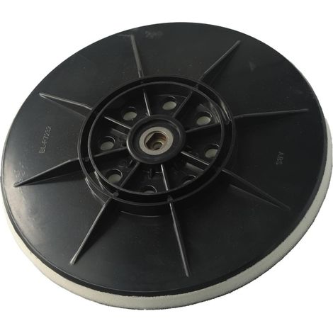 Disque De Ponçage - 1 Pièce - ABS Et Mousse - Filetage 6 Mm - Pour Ponceuse À Plâtre - 215 Mm (1/5)