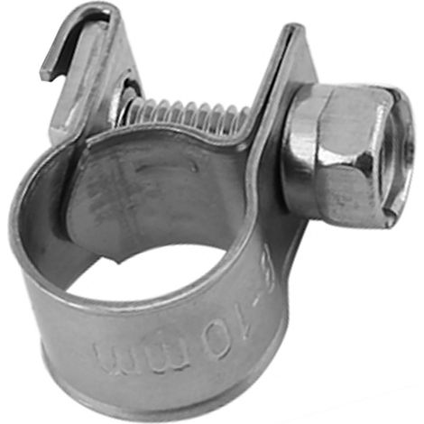 10 Stück Mini-Kraftstoffleitungsschlauchklemmen aus Edelstahl, 6 mm–20 mm (optionale Größe) (1/5)