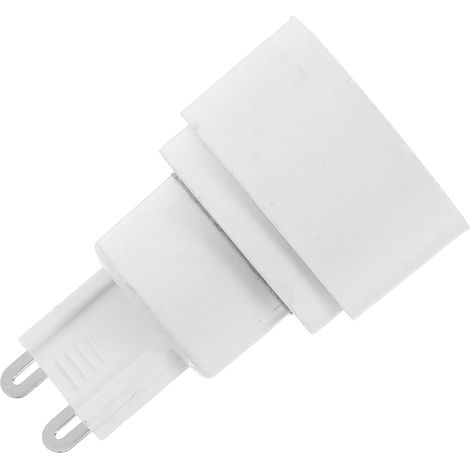 Adaptateur Douille E14 en Céramique pour Lampe G9, Conversion Facile Design Sécurisé, Matériau Cuivre et Pbt Ignifuge, pour Bureau et Autres Environnements (1/5)