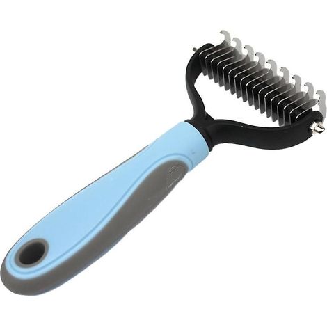 Brosse coupe-nœuds pour poils d'animaux, brosse démêlante pour chiens et chats, peigne de soin du pelage-AquaForge