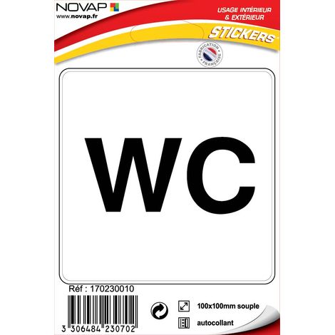 Stickers adhésif - WC - 4230702
