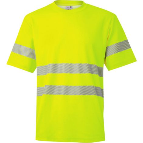 Camiseta flúor de algodón manga corta Reflatex RS Serie 305508 VELILLA 2XL Amarillo flúor (1/5)
