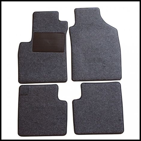 Tappetini tappeti in moquette compatibili solo per fiat 500 ii dal 2007-2015