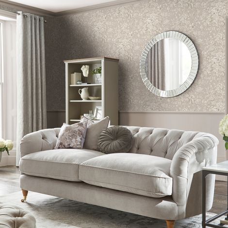 Papier peint intissé Laura Ashley Heledd Blooms Dove 1005 x 52cm Gris (1/5)