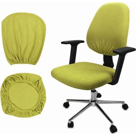 Housses de chaise - Non spécifié - Vert - Élasthanne - Lavable - Extensible (1/4)