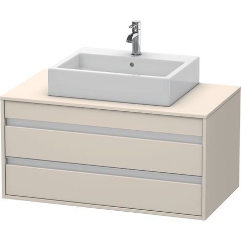 Duravit Ketho consola mueble bajo lavabo, suspendido,