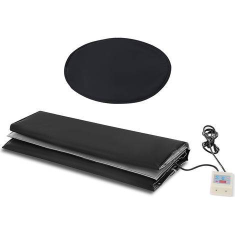 Mophorn Calentador de Tambor 1300 W Cinturón Calefactor para Tambor de 55 galones -17,7862,78 °C con Termostato Independiente Manta Calefactora Alta Eficiencia para Barriles Tela Oxford Impermeable (1/5)
