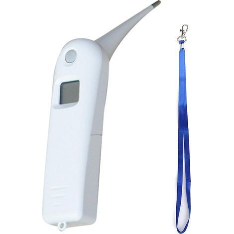 Veterinärthermometer: schnelle und genaue Temperaturmessung bei Kühen und Schafen, automatische Abschaltung. (1/4)