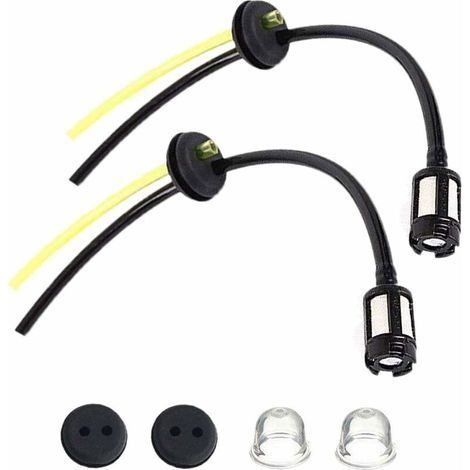 Kit de filtre à carburant universel tuyau d'étanchéité pour taille-haies débroussailleuse perches sécatrices (1/4)
