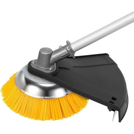 Brosse de désherbage pour débroussailleuse, outil de désherbage pour débroussailleuse, accessoire de débroussailleuse, brosse métallique en forme de cône, élimine facilement les mauvaises herbes et la (1/5)