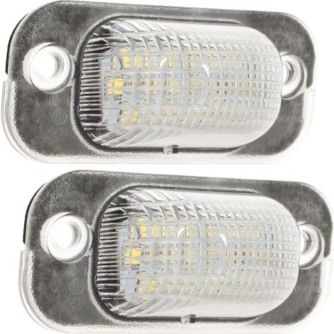Luces de matr铆cula LED para VW Golf II Jetta II Seat Toledo I (juego de 2)