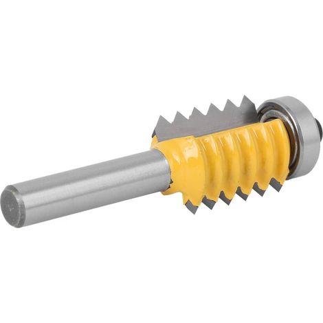 Fräser, Holzbearbeitungsfräser, Holzbearbeitungswerkzeug, Holzbearbeitungsschnitzerei, Planenverarbeitung, Oberflächenmodellierung (8 x 24 Mehrzahndübelmesser) (1/5)