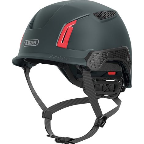 ABUS Mechanical 99773 SPECTOR Vented Safety Helmet TITAN Black ABU99773