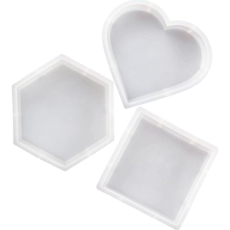 Lot de 3 moules en silicone réutilisables parfaits pour les (1/5)