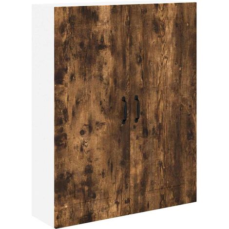 vidaXL Panneau de lave-vaisselle Kalmar Chêne fumé 80 x 31 x 100 cm