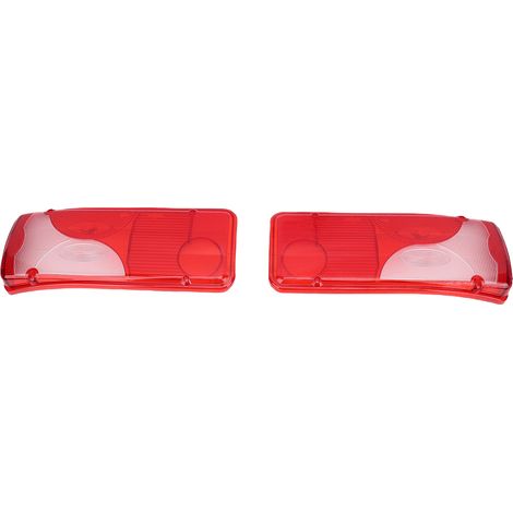 Lente fanale posteriore del telaio della cabina, 2 pezzi, 0008262056 sinistra destra, alloggiamento di ricambio rosso per cabine Scania serie 5 PR.