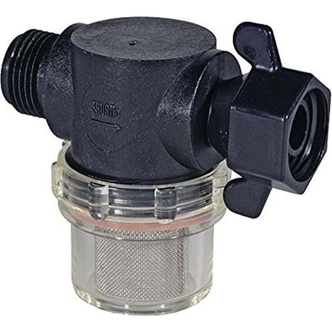1 Filtre à Eau Pivotant, Écran 50 Mailles, Plastique Transparent, Pour Tête De Pompe