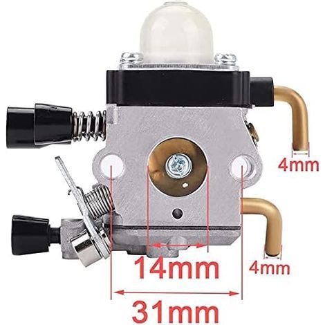 Carburateur FS85 + Couvercle de filtre à air, pour kits et accessoires de tondeuses/coupe-bordures/débroussailleuses STIHL FS75 FS80 FS 85 km80 km85 FC75. (1/4)