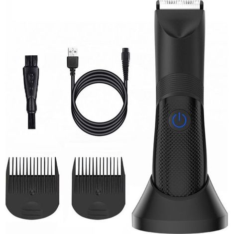 Multifunction trimmer, 4 accessories, LED, IPX7, USB-C, black (1/5)