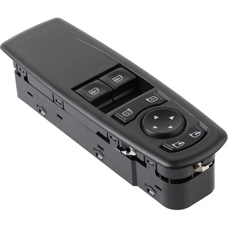 Interruptor del regulador de la ventanilla eléctrica delantera izquierda del lado del conductor para Renault Megane III Coupé 809610009R (1/5)