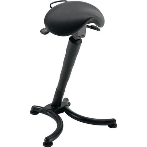 Stehhilfe Kunstleder Sitz-H.660-870mm STA schwarz MEY (1/2)