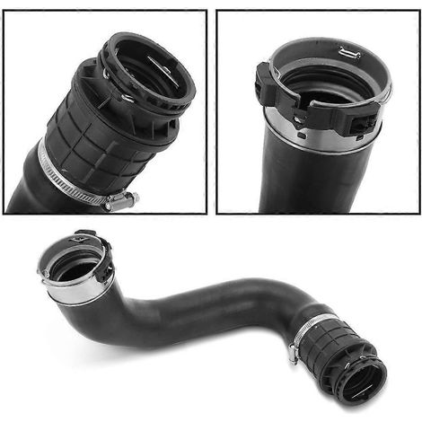 Tuyau d'air de raccordement pour refroidisseur intermédiaire turbocompressé de voiture, compatible avec les références 13374646 et 42626074. (1/4)