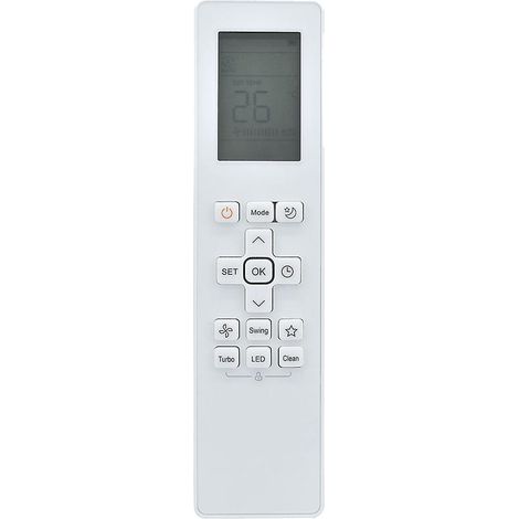 Télécommande de climatiseur RG10B (G)/BGEF pour climatiseur de chauffage et de réfrigération RG10B (K1)/ (1/5)
