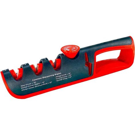 Aiguiseur de couteaux de cuisine de qualité supérieure en 4 étapes pour restaurer, renouveler, polir les couteaux et les ciseaux (1/5)